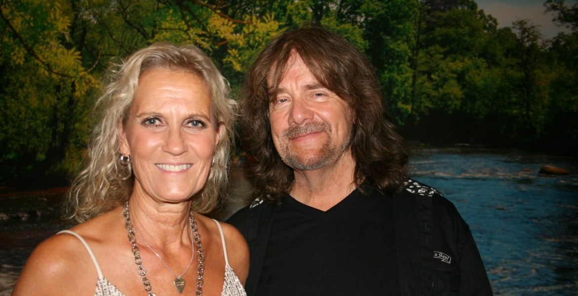 Maria Wells och Robert Wells tillsammans.