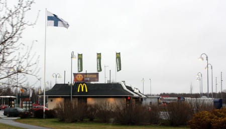 McDonalds stänger restauranger i Finland