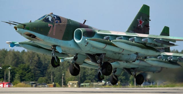 Ryskt stridsflyg nedskjutet i Syrien