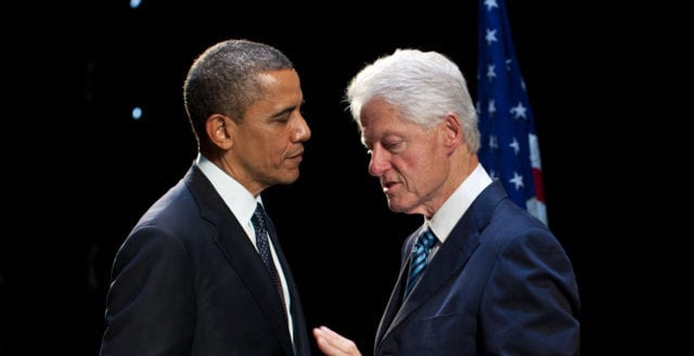 Bomber hittade vid hos paret Clintons och Obamas bostäder