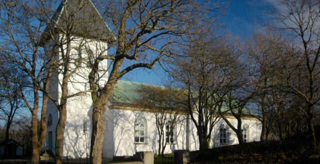 Kyrka i Göteborg utsatt för skadegörelse