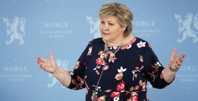 Nu bötfälls Solberg för brott – mot sina egna restriktioner
