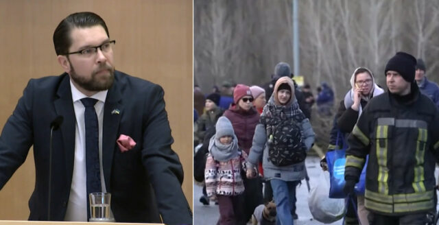 SD: ”Hela flyktingkvoten bör gå till ukrainare”