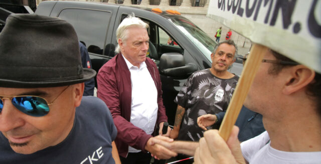 David Icke förbjuds närvara på demonstration – portas från Nederländerna