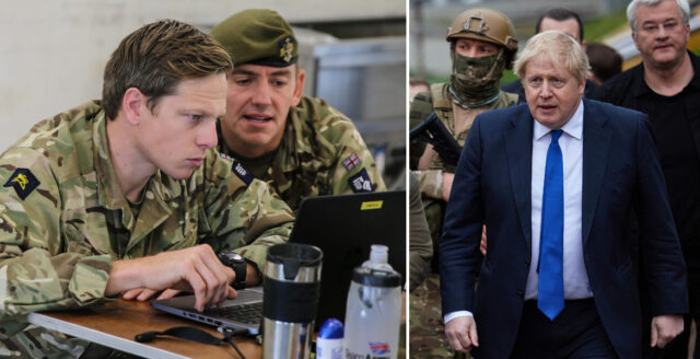 Brittiska armén spionerade på regimkritiker