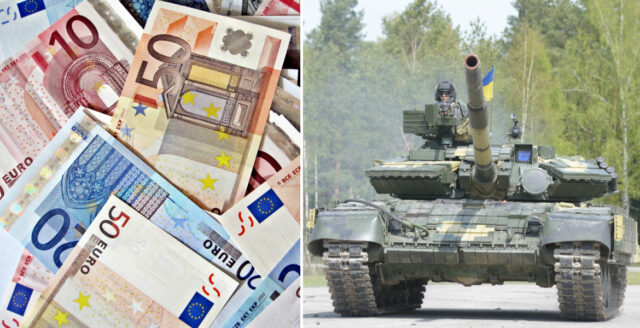 Ukrainakriget kostar Tyskland 175 miljarder euro i år