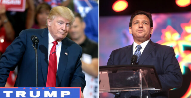 Donald Trump Ron DeSantis