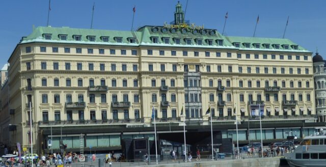 Bilderberggruppen - vy över Grand Hôtel - Stockholm - 2025-06-14