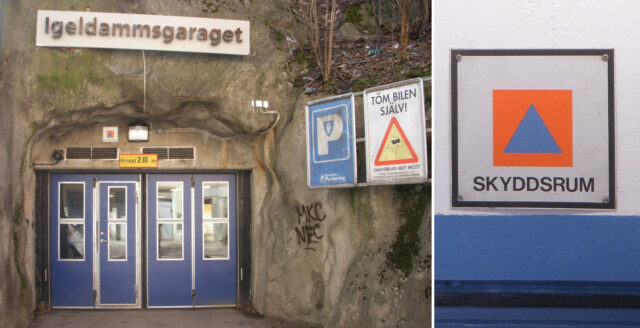 Svenskt skyddsrum i Stockholm