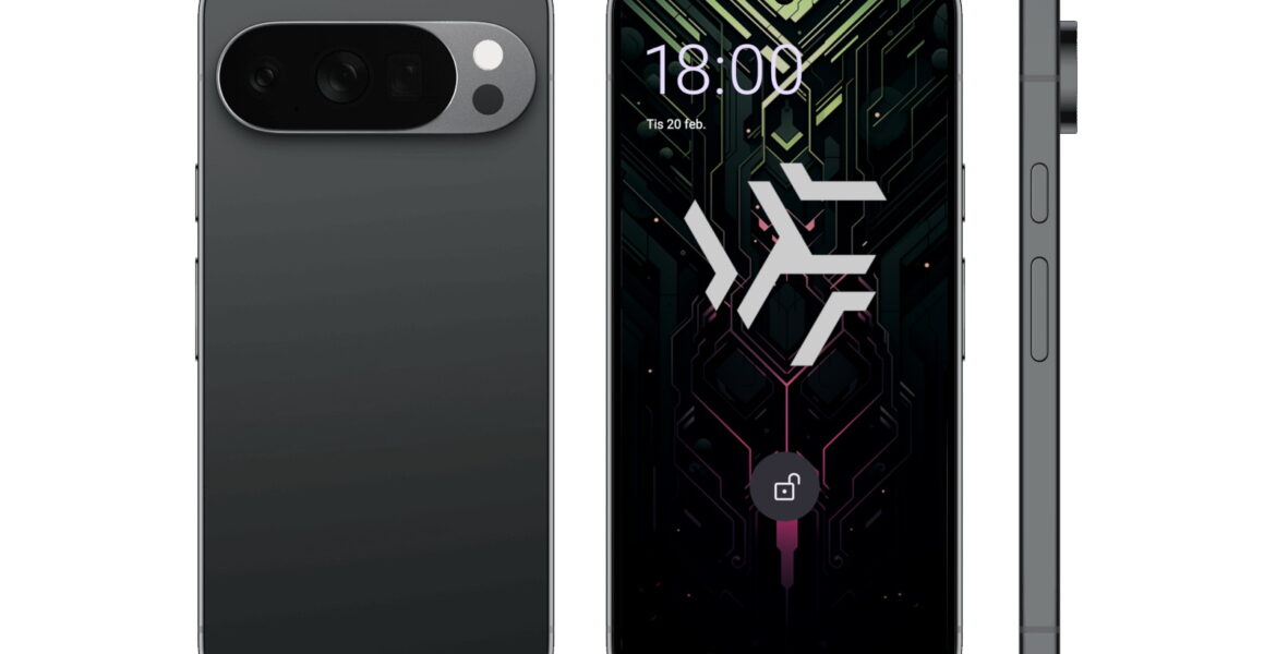 Matrix 10 Pro med GrapheneOS från Teuton Systems