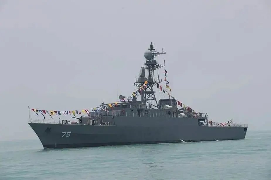 IRIS Dena på International Fleet Review 2026