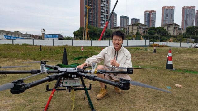 Sam grundare av YUHE Drones