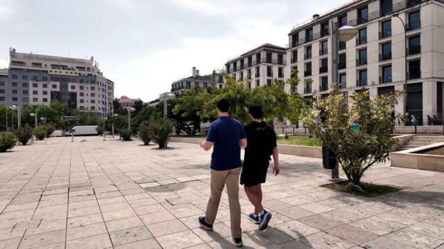 Stadsmiljö i Portugal ur Tyler Oliveiras videoreportage.