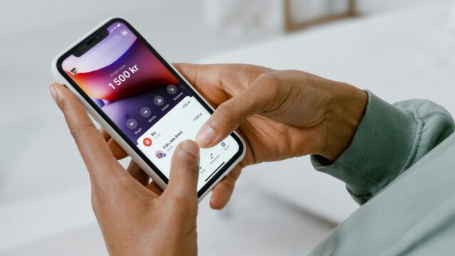 Revoluts svenska appgränssnitt i mobilen