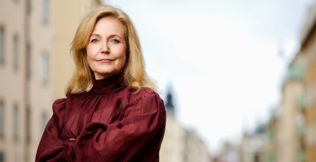 Elisabeth Thand Ringqvist, partiledare för Centerpartiet.