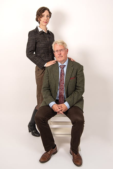 Catharina Grönqvist Olsson och Erik J. Olsson