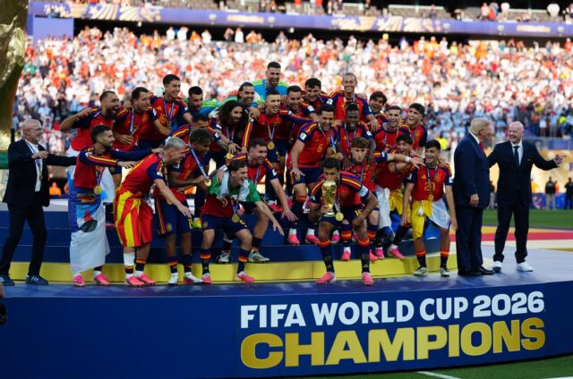 Fotbolls-VM 2026 Spanien världsmästare